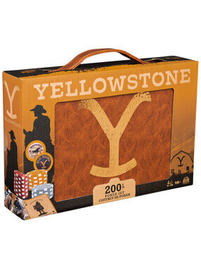 Yellowstone Dutton Ranch Poker Set 200 Piece Set / Spinmaster / New